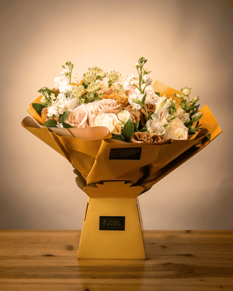 Mixed Bouquet - Cappuccino Deluxe