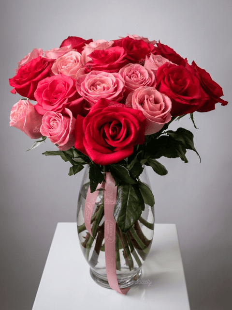 Pink & Hot Pink Roses