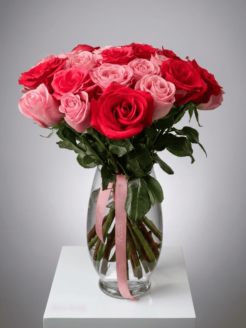 Pink & Hot Pink Roses