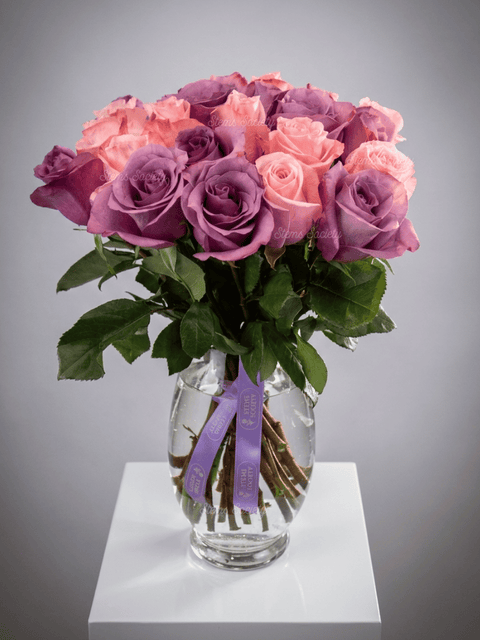 Pink & Purple Roses