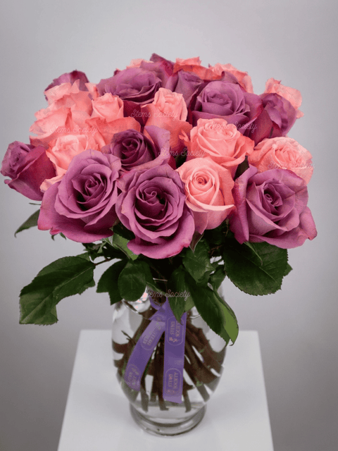 Pink & Purple Roses