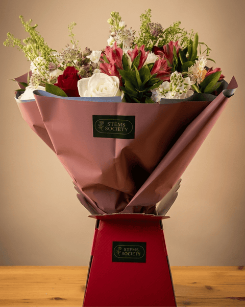 Mixed Bouquet - Red & White