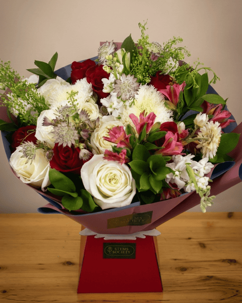 Mixed Bouquet - Red & White
