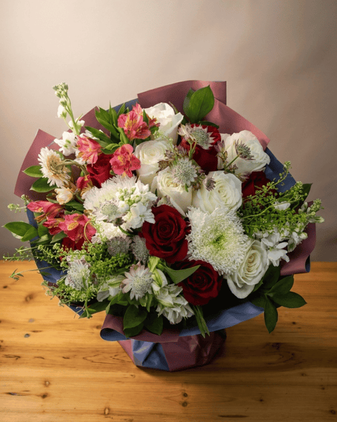 Mixed Bouquet - Red & White