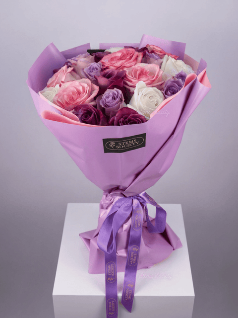 Purple Deluxe Roses